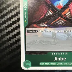 Jinbe OP16-027 R The Time of Battle Foil English One Piece - Image 4