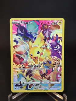 Pokemon TCG Crown Zenith Pikachu Card 160/159 Secret Rare - Image 1