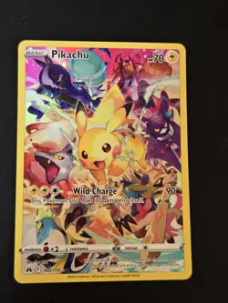 Pokemon TCG Crown Zenith Pikachu Card 160/159 Secret Rare - Image 3