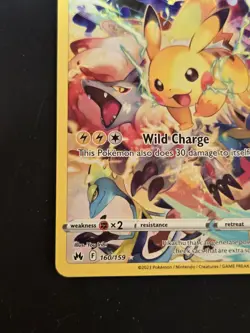 Pokemon TCG Crown Zenith Pikachu Card 160/159 Secret Rare - Image 5
