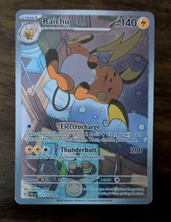 Raichu 211/193 Sv02: Paldea Evolved Holo Pokemon card - Image 1