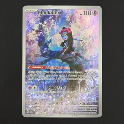 Pokemon TCG Card Munkidori 072/064 Shrouded Fable Illustration Rare - NM - Image 1