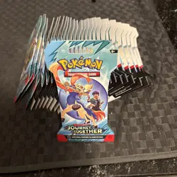 Journey Together Pokemon Scarlet & Violet Sleeved Booster Lot Sale 27 Packs - Image 1