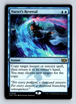 Narset's Reversal 92 R Commander: Tarkir: Dragonstorm Magic: The Gathering NM/M - Image 1