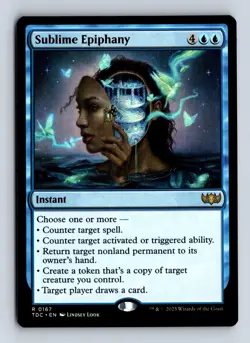 Sublime Epiphany 167 R Commander: Tarkir: Dragonstorm Magic: The Gathering NM/M - Image 1
