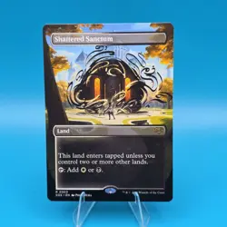 MTG Shattered Sanctum (Borderless) Secrets of Strixhaven Regular - Image 1
