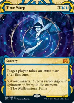 [1x] Time Warp - Foil Etched Near Mint, English Mystical Archive MTG Magic - Image 1