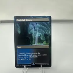 1x Darkslick Shores - Borderless Light Play MTG Magic - Kid Icarus - - Image 1