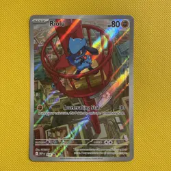 Pokemon TCG Riolu Illustration 010 Black Star Promo Mega Evolution English NM - Image 1