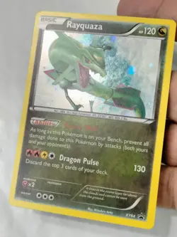 Rayquaza XY64 - Holo XY Black Star Promo Pokemon - Image 3