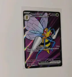 Pokemon TCG Beedrill EX 098/086 Chaos Rising Ultra Rare Holo English - Image 1