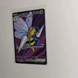 Pokemon TCG Beedrill EX 098/086 Chaos Rising Ultra Rare Holo English - Image 3