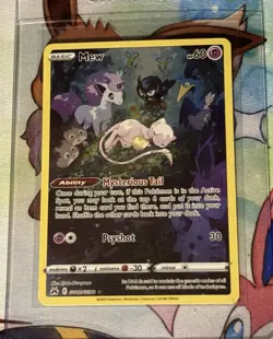 Pokemon TCG Mew GG10/GG70 Crown Zenith Galarian Gallery Ultra Rare Holo EN 60 - Image 1