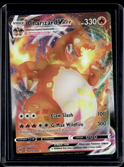 Pokemon SWSH03: Darkness Ablaze Charizard VMAX 020/189 - Image 1
