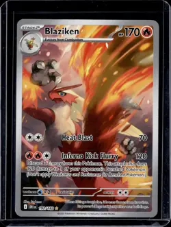 Pokemon SV10: Destined Rivals Blaziken 192/182 - Image 1