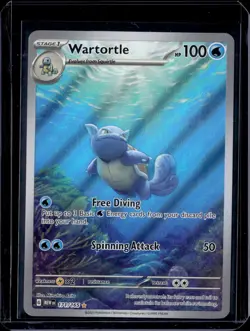Pokemon SV: Scarlet & Violet 151 Wartortle 171/165 - Image 1