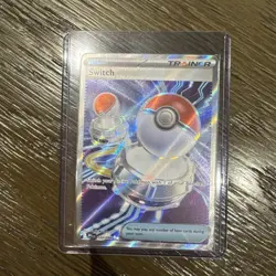 Pokemon TCG Switch 123/094 Full Art Trainer Phantasmal Flames NM - Image 1