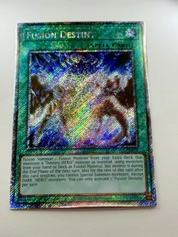 Fusion Destiny Yugioh RA03-EN270 Platinum Secret Rare Gem Mint 💎 - Image 4