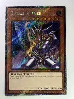 Buster Blader Yugioh - RA04-EN115 - Platinum Secret Rare - 1st Edition - Image 3