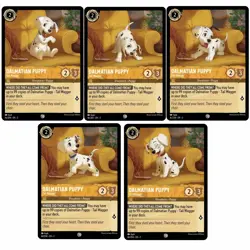 Dalmation Puppy Disney Lorcana Into The Inklands Foil Version 1-5 ✅ - Image 1