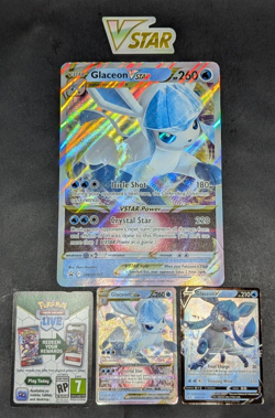 Pokemon Card Set - Glaceon VSTAR Promo Holo Collectable Cards CGC - Image 1