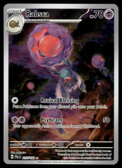 Pokemon Cards Rabsca 215/193 Paldea Evolved Illustration Rare NM - Image 1