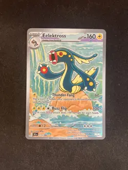 Eelektross 115/086 Black Bolt Illustration Rare Pokemon Card Mint - Image 1