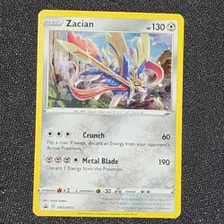 Pokemon Zacian SWSH033 SWSH: Sword & Shield Promo Cards Holo - Image 1