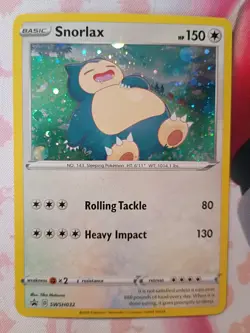 Snorlax SWSH032 SWSH: Sword & Shield Promo Cards Holo - Image 1