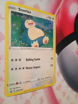 Snorlax SWSH032 SWSH: Sword & Shield Promo Cards Holo - Image 3