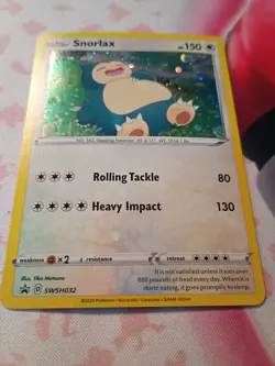 Snorlax SWSH032 SWSH: Sword & Shield Promo Cards Holo - Image 4