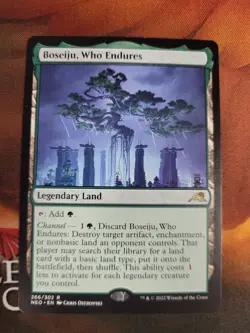 Boseiju, Who Endures Kamigawa: Neon Dynasty NM MTG - Image 1