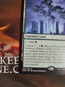 Boseiju, Who Endures Kamigawa: Neon Dynasty NM MTG - Image 5