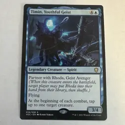 Timin, Youthful Geist Commander: Innistrad: Crimson Vow Regular NM MTG Magic - Image 1