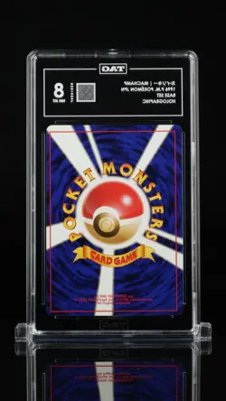 Pokemon Graded Japanese Base Set Machamp TAG 8 - Image 2