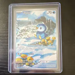 Piplup Pokemon TCG Me02: Phantasmal Flames 098/094 Holo Illustration Rare 2025 - Image 1