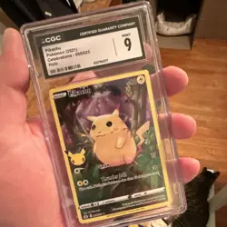 Wizards Pikachu Holo CGC 9 Celebrations 005/025 Basic 60 HP English 2021 - Image 3