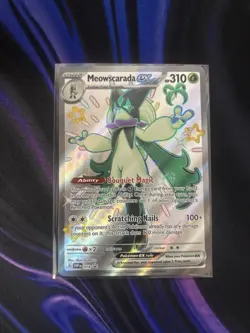 Pokemon TCG Pokemon Meowscarada Ex Promo Holo 078 - Image 1