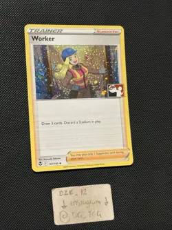 Pokemon Play Prize Pack Series 4 - Worker - 167/195 - COSMOS HOLO - M/NM - Image 1