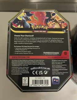 Pokemon TCG - Mega Charizard ex Tin (Set of 2 Tins) - Brand New & Sealed - Image 5