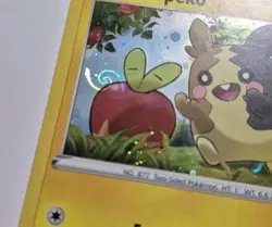 SWIRL!! Morpeko SWSH031 Cosmos Holo Black Star Promo Pokemon TCG Apple Swirl - Image 2