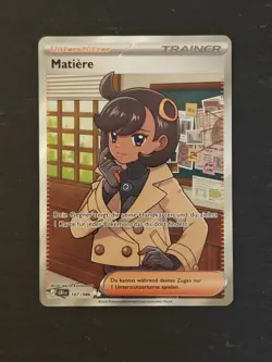 Pokemon Wachsendes Chaos Matiere 107/086 Trainer Full-Art Ultra Rare M - NM - Image 1