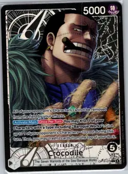Crocodile - (Alternate Art) OP14-079 English Azure Sea's Seven - One Piece - NM - Image 1