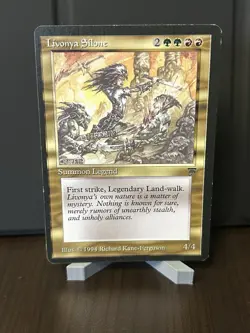 Livonya Silone Legends Magic the Gathering Card MTG LP - Image 1