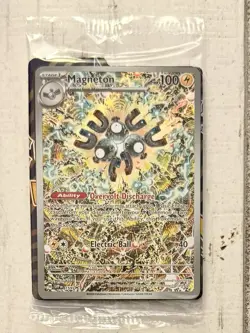 Pokemon TCG Magneton Black Star Promo Illustration Rare Surging Sparks SVP 159!! - Image 1