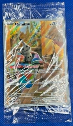 Mimikyu 075 Pokemon Sv: Scarlet & Violet Promo Card SEALED NM - Image 1