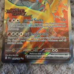 Pokemon TCG Team Rocket's Moltres EX 208/182 Promo Stamped UPC - Image 3