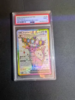 Pokemon TCG Espeon EX Promo SVP 175 PSA 9 - Image 1