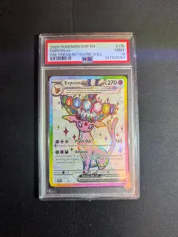 Pokemon TCG Espeon EX Promo SVP 175 PSA 9 - Image 3