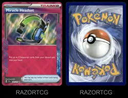 MIRACLE HEADSET 183/191 ACE SPEC RARE SURGING SPARKS POKEMON NM/M - Image 4